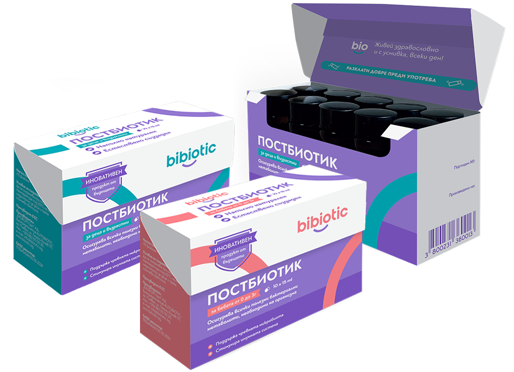 2 бр. Bibiotic® за деца и възрастни + 1 бр. Bibiotic® за бебета (0–3 г.)